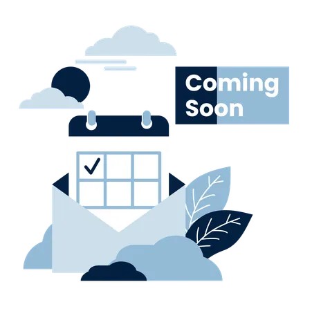 Em breve, e-mail com a programação comercial  Ilustração