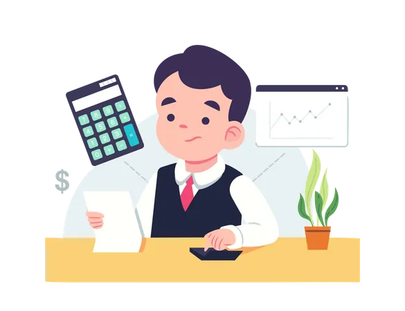 Agent des services financiers  Illustration