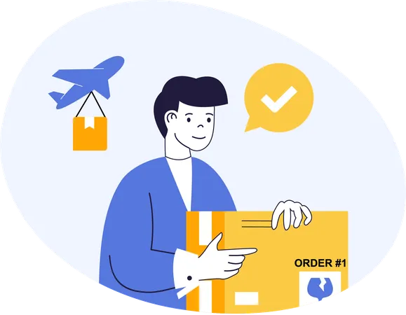 Agent provides global delivery  Illustration