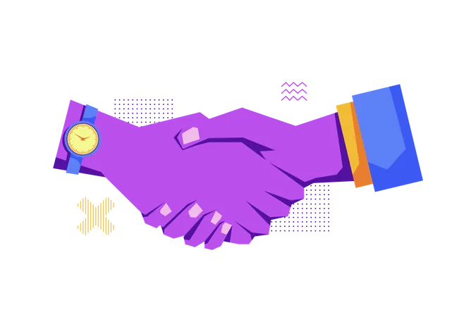 Agreement Handshake Illustration