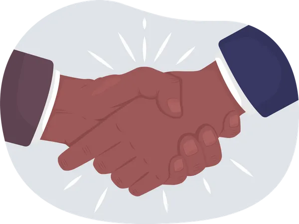 Agreement Handshake  Illustration