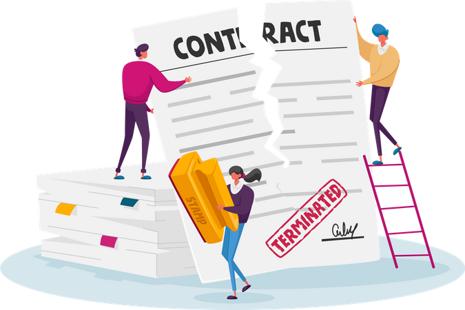 Agreement termination Illustration