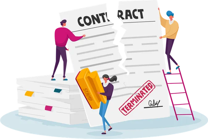 Agreement termination Illustration