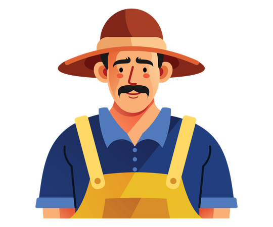 Agricultor  Ilustración