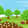 agricultural land illustration free download