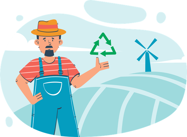 Agriculture durable Illustration