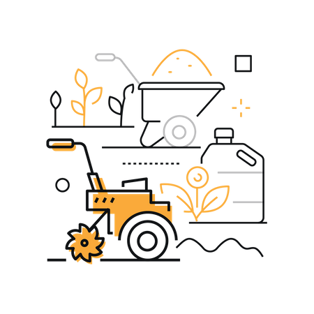 Agriculture intelligente  Illustration