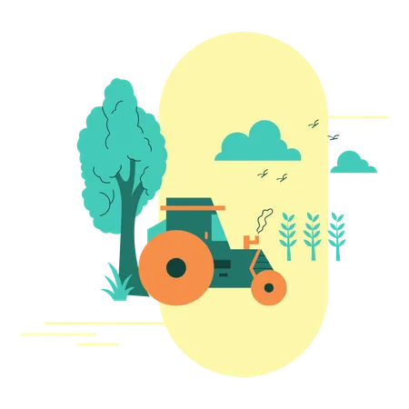 Agriculture Vector Illustration Illustration