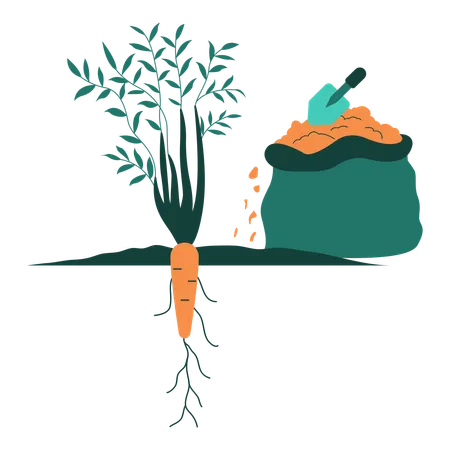 Agriculture vector illustration.  Illustration