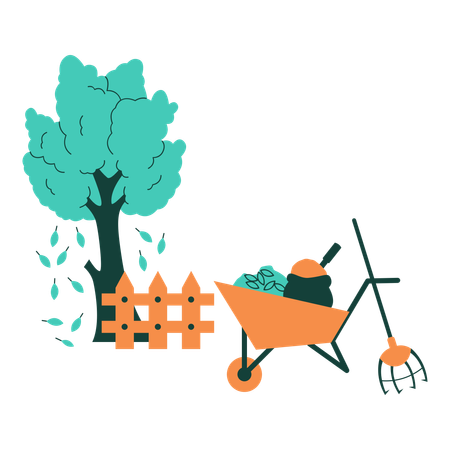 Agriculture vector illustration.  Illustration