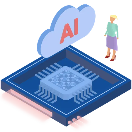 Ai Accelerator  Illustration