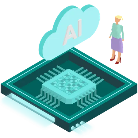 Ai Accelerator  Illustration