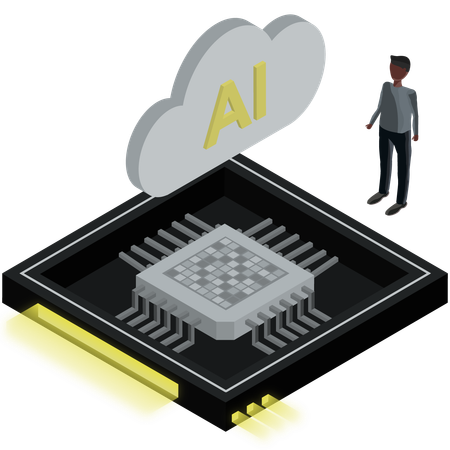 Ai Accelerator  Illustration