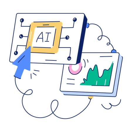 AI Analysis  Illustration
