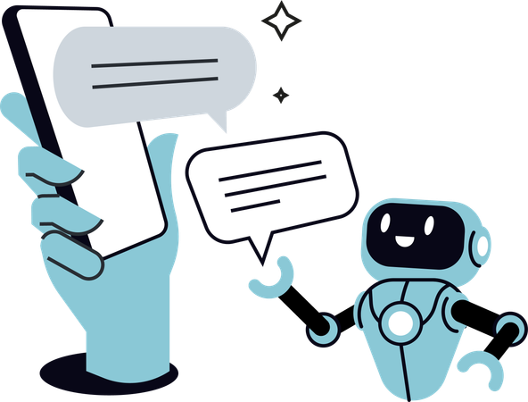 Ai assistant  Illustration