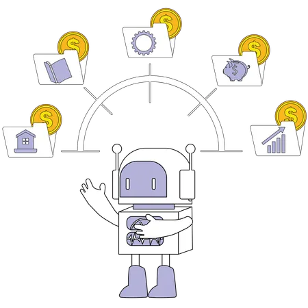 Ai Chatbot Faq Support Business  Illustration