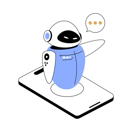 Ai Chatbot  Illustration