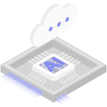 Ai Chip Architecture  Illustration