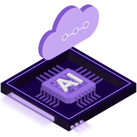 Ai Chip Architecture  Illustration