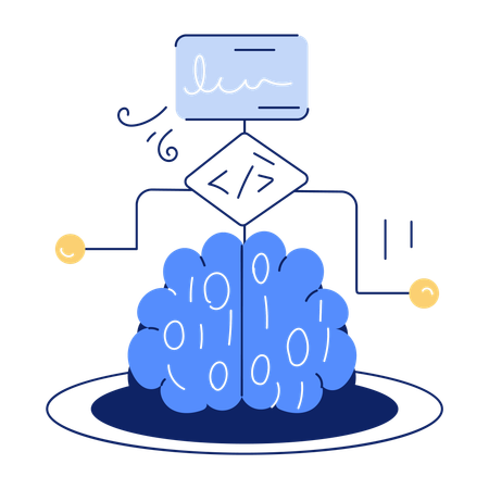 AI Coding  Illustration