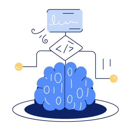 AI Coding  Illustration