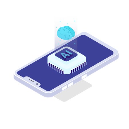 AI Development  Illustration