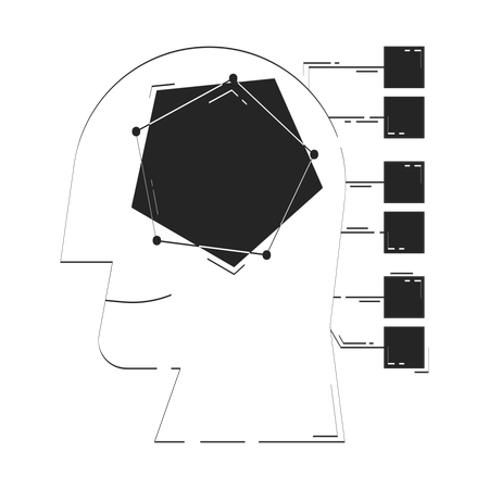 AI-driven analytics  Illustration