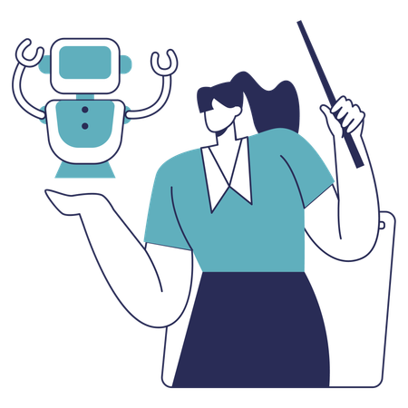 AI Education  イラスト