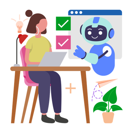 AI for Training  Illustration