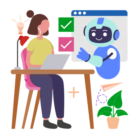 AI for Training  Illustration