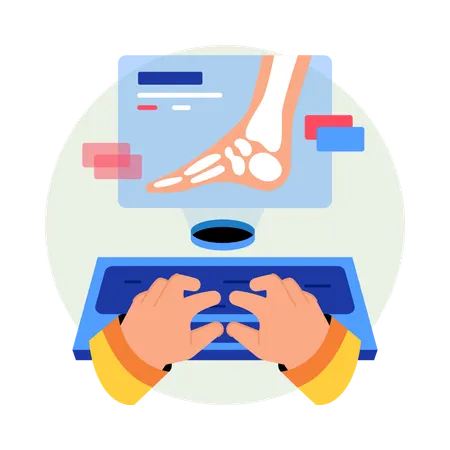 AI Healthcare  Illustration