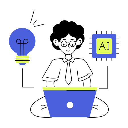 AI Innovation Illustration