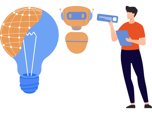 Ai innovation shared by engineer  Illustration