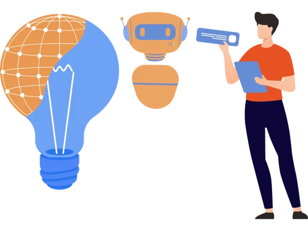 Ai innovation shared by engineer  Illustration