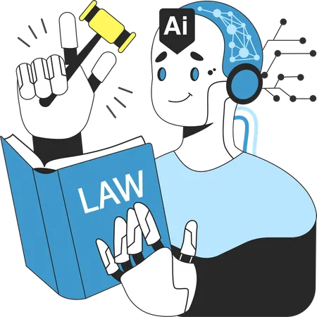 AI Law  Illustration