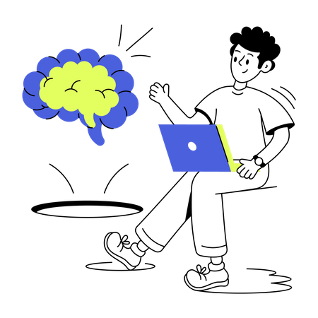 AI Learning  Illustration
