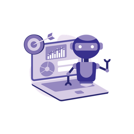 AI powered marketing tools  Illustration