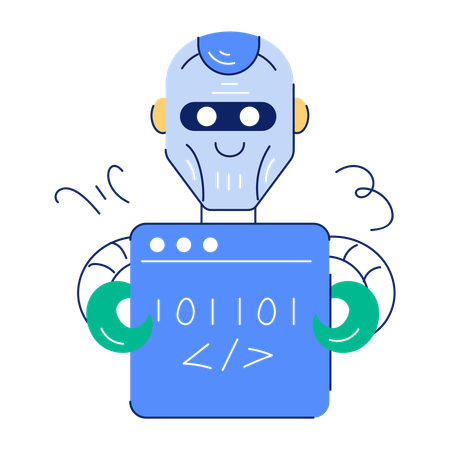 AI Programming  Illustration