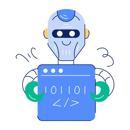 AI Programming  Illustration