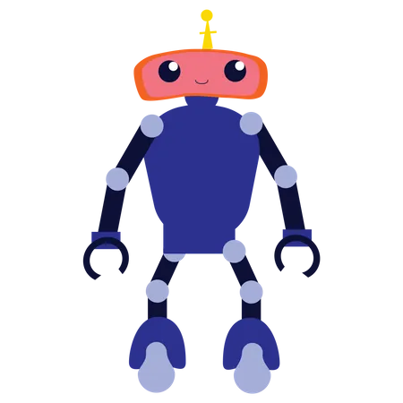 IA do robô  Ilustração