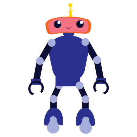 AI Robot Illustration