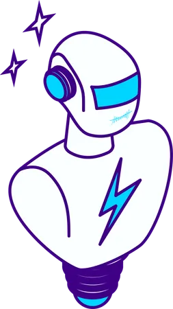 AI robot  Illustration