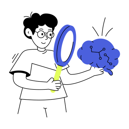 AI Search  Illustration