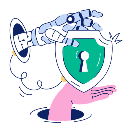 AI Security  Illustration