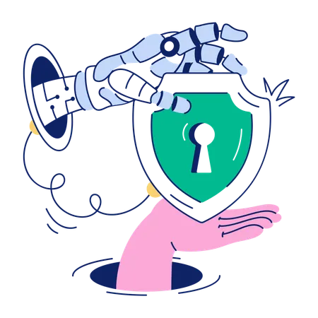 AI Security  Illustration