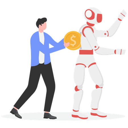 AI technology has great potential for development  Illustration