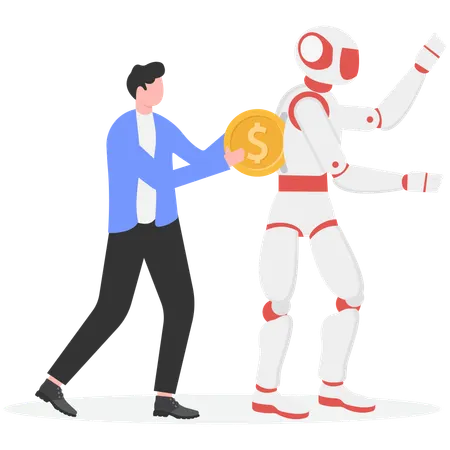 AI technology has great potential for development  Illustration
