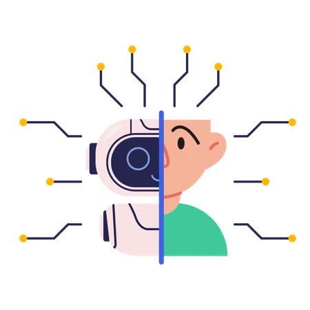 AI technology  Illustration