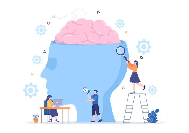 AI Technology  Illustration