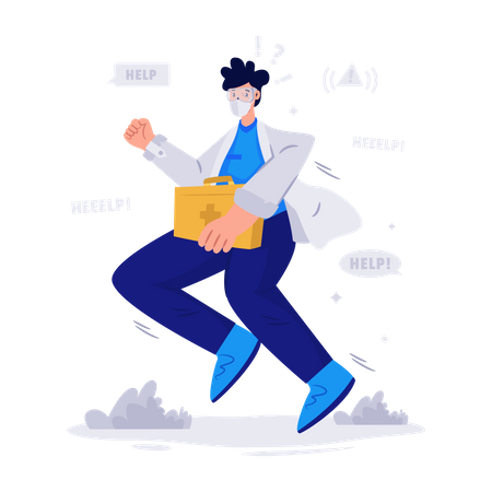 Aide médicale  Illustration
